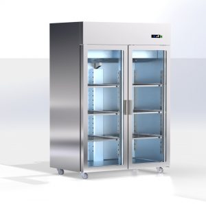 Inox Cabinets Double door bakery line 60 x 80