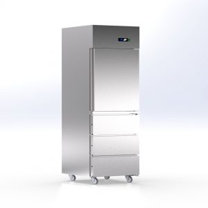Inox Cabinets Single door Depth 70cm