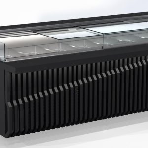 Central and wall mounted with sliding doors