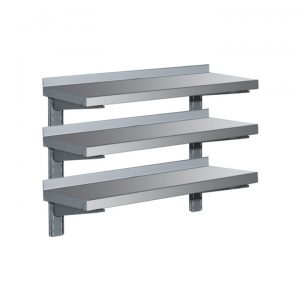 Inox shelves